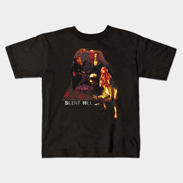 Silent Hill Classic Original Kids T-Shirt by jeriGeekshop